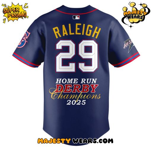 Seattle Mariners x CAL Raleigh 2025 Home Runs Derby Champions Jersey
