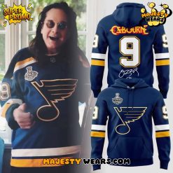 St. Louis Blues x R.I.P Ozzy Osbourne Thank You For The Memories Hoodie