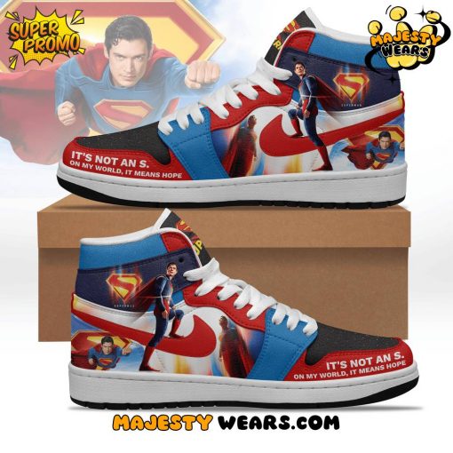 Superman “Man of Steel” Special Air Jordan 1 Sneaker