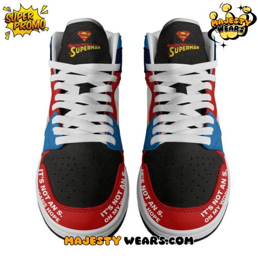 Superman “Man of Steel” Special Air Jordan 1 Sneaker