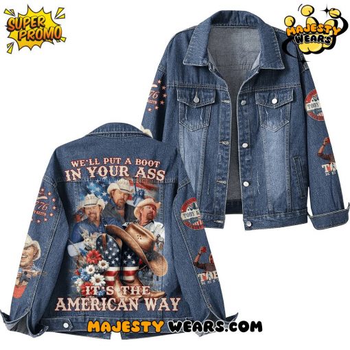 “TOBY KEITH – COUNTRY ICON” 2025 Limited Edition Denim Jacket