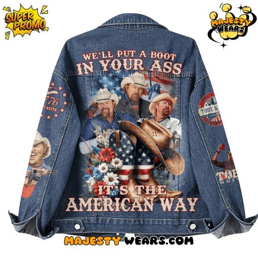 “TOBY KEITH – COUNTRY ICON” 2025 Limited Edition Denim Jacket