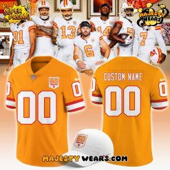 Tampa Bay Buccaneers 50th Season Game Creamsicle Football Jersey