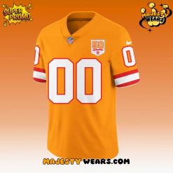 Tampa Bay Buccaneers 50th Season Game Creamsicle Football Jersey