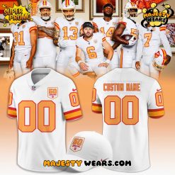 Tampa Bay Buccaneers 50th Season Game White Football Jersey