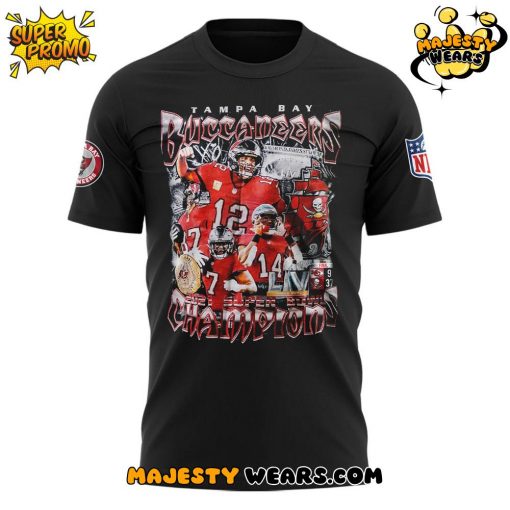 Tampa Bay Buccaneers Champions 2021 Super Bowl 2025 T-Shirt