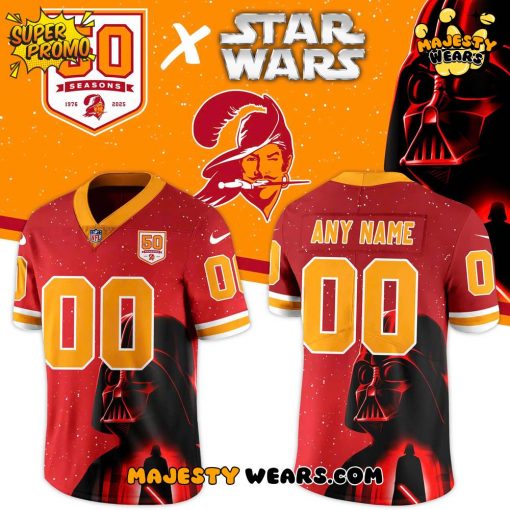 Tampa Bay Buccaneers Game x Star Wars 2025 Football Jersey