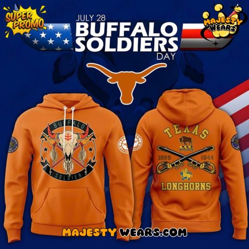 Texas Longhorns 2025 Buffalo Soldier Day Hoodie