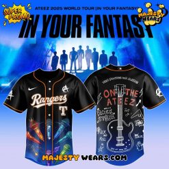Texas Rangers x ATEEZ 2025 World Tour 2025 Limited Edition Jersey