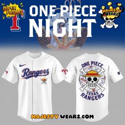 Texas Rangers x One Piece Night Limited Edition Jersey