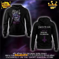 The Band Ghost “The SKELETOUR” Miami Tour Hoodie