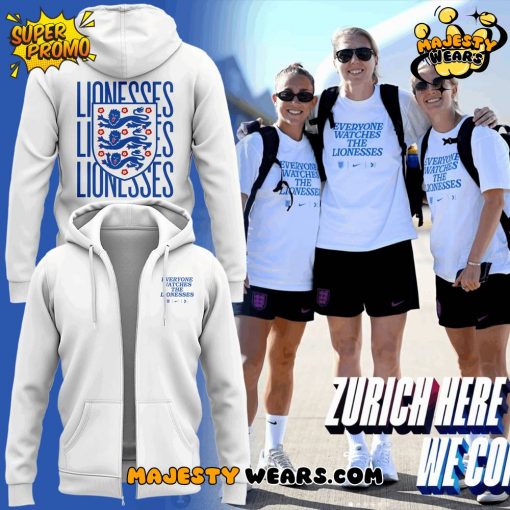 The Lionesses x Everyone Watches 2025 Limited Edition Zip Hoodie