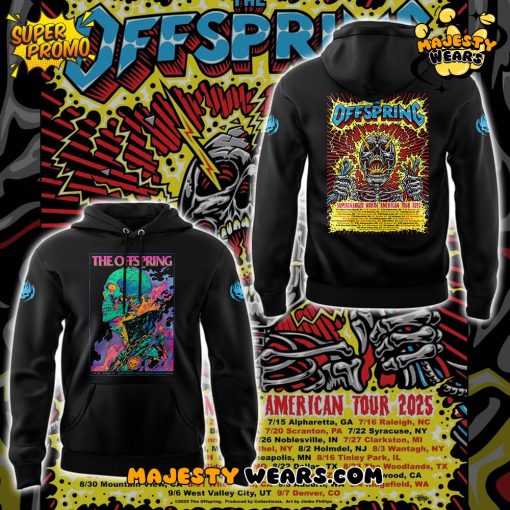 The Offspring “Supercharged Worldwide in ’25” Hoodie