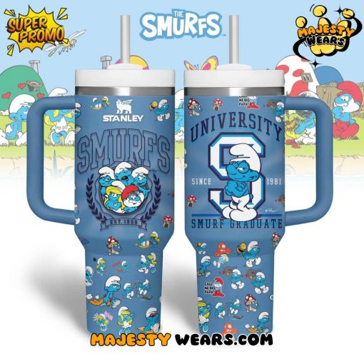 The Smurfs “Since 1981” Limited Edition Stanley Tumbler