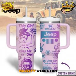 “This Girl Loves Her Jeep” 2025 Stanley Tumbler
