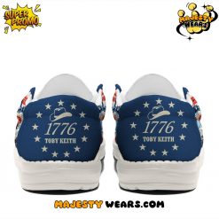 Toby Keith ITS THE AMERICAN WAY Hey Dudes Shoes
