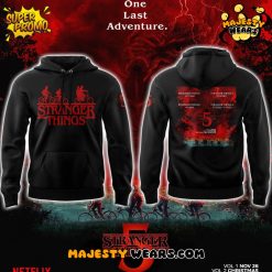 Tranger Things 5 One Last Adventure Limited Edition Hoodie