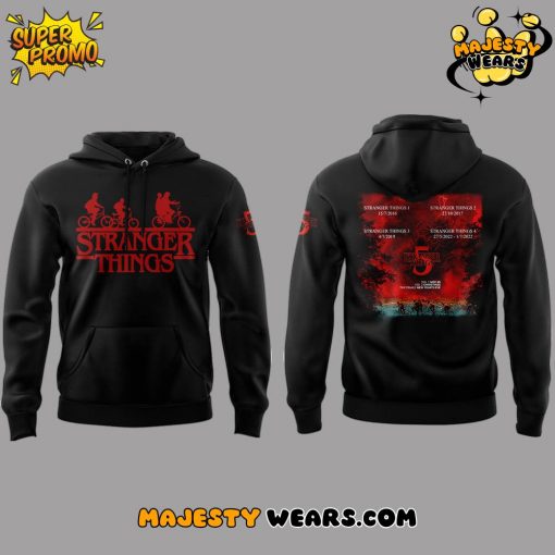Tranger Things 5 One Last Adventure Limited Edition Hoodie