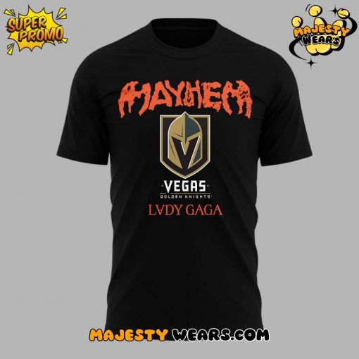 Vegas Golden Knights x Lady Gaga The Mayhem Ball Tour 2025 Special Tee