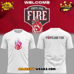 WNBA Portland Fire White Limited Edition T-shirt