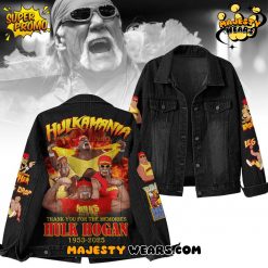 WWE – Hulk Hogan 1953–2025 Denim Jacket