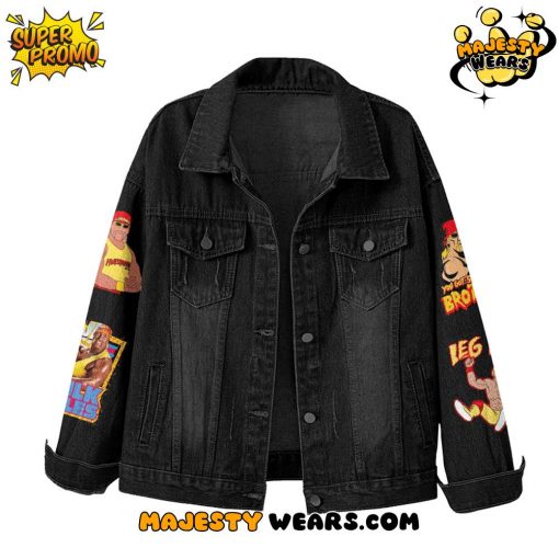 WWE – Hulk Hogan 1953–2025 Denim Jacket
