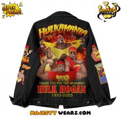 WWE Hulk Hogan 19532025 Denim Jacket