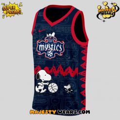 Washington Mystics x Peanuts Celebrating 75 Years Basketball Jersey