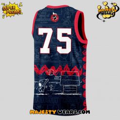 Washington Mystics x Peanuts Celebrating 75 Years Basketball Jersey