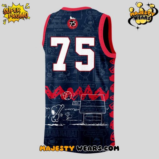 Washington Mystics x Peanuts Celebrating 75 Years Basketball Jersey