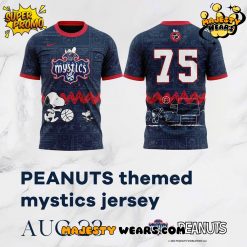 Washington Mystics x Peanuts Celebrating 75 Years Shirt