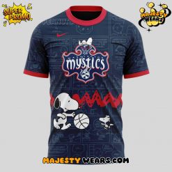 Washington Mystics x Peanuts Celebrating 75 Years Shirt