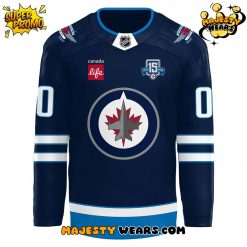 Winnipeg Jets 15th Anniversary Limited Edition Hockey Jersey