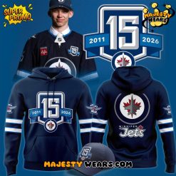 Winnipeg Jets 15th Anniversary Special Hoodie
