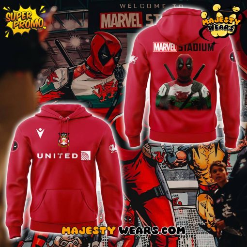 Wrexham AFC x Marvel Limited Edition Hoodie