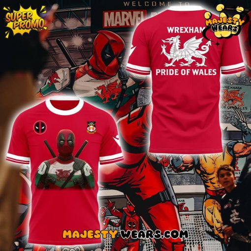 Wrexham AFC x Marvel Limited Edition Shirt
