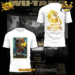 Wu-Tang Clan Final Concert Poster 2025 Limited Edition T-shirt