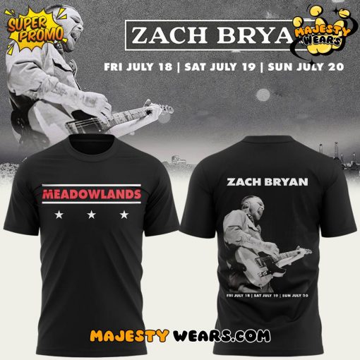 Zach Bryan Meadowlands Limited Edition 2025 Tee
