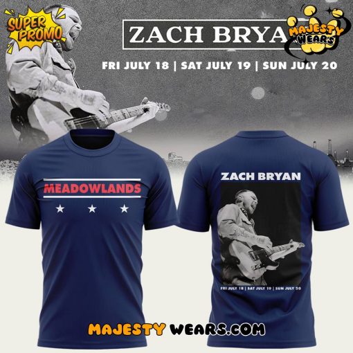 Zach Bryan Meadowlands Limited Edition 2025 Tee