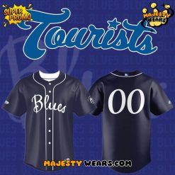 Asheville Tourists Special Blue Custom Jersey