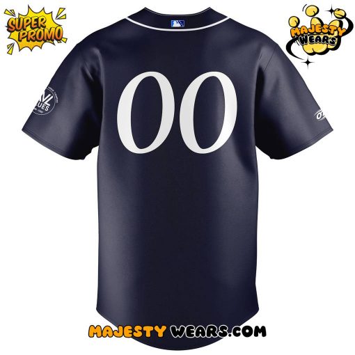 Asheville Tourists Special Blue Custom Jersey