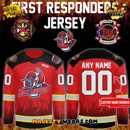 Athens Rock Lobsters x First Responders Night Special Hockey Jersey