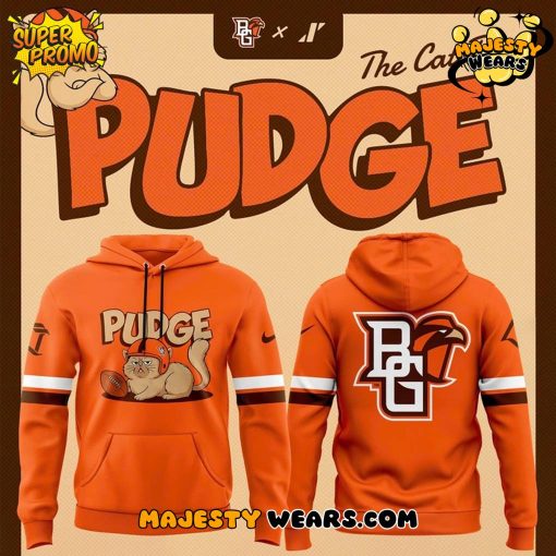 BGSU Football Pudge the Cat Special Hoodie