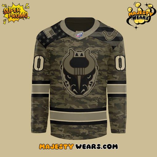 Birmingham Bulls x Military Appreciation Custom Hockey Jersey