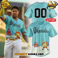 Cedar Rapids Kernels x 2025 Spongebob Squarepants Special Baseball Jersey