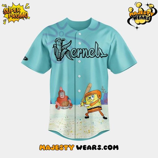 Cedar Rapids Kernels x 2025 Spongebob Squarepants Special Baseball Jersey