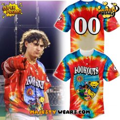 Chattanooga Lookouts 2025 Grateful Dead Night Baseball Jersey