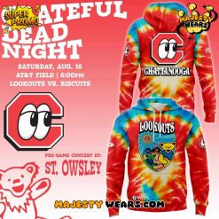 Chattanooga Lookouts 2025 Grateful Dead Night Special Hoodie