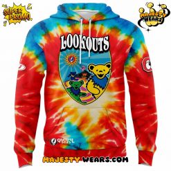 Chattanooga Lookouts 2025 Grateful Dead Night Special Hoodie