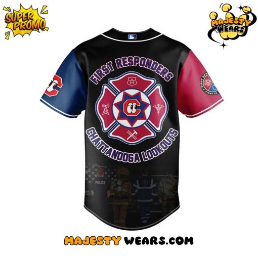 Chattanooga Lookouts First Responders Appreciation Day 2025 Custom Baseball Jersey